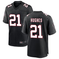 CAdoa A.Falcons #21 Mike Hughes Player Black Throwback Game Stitched Jerseys
