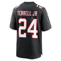 CAdoa A.Falcons #24 A.J. Terrell Jr. Player Black Alternate Home Game Stitched Jerseys
