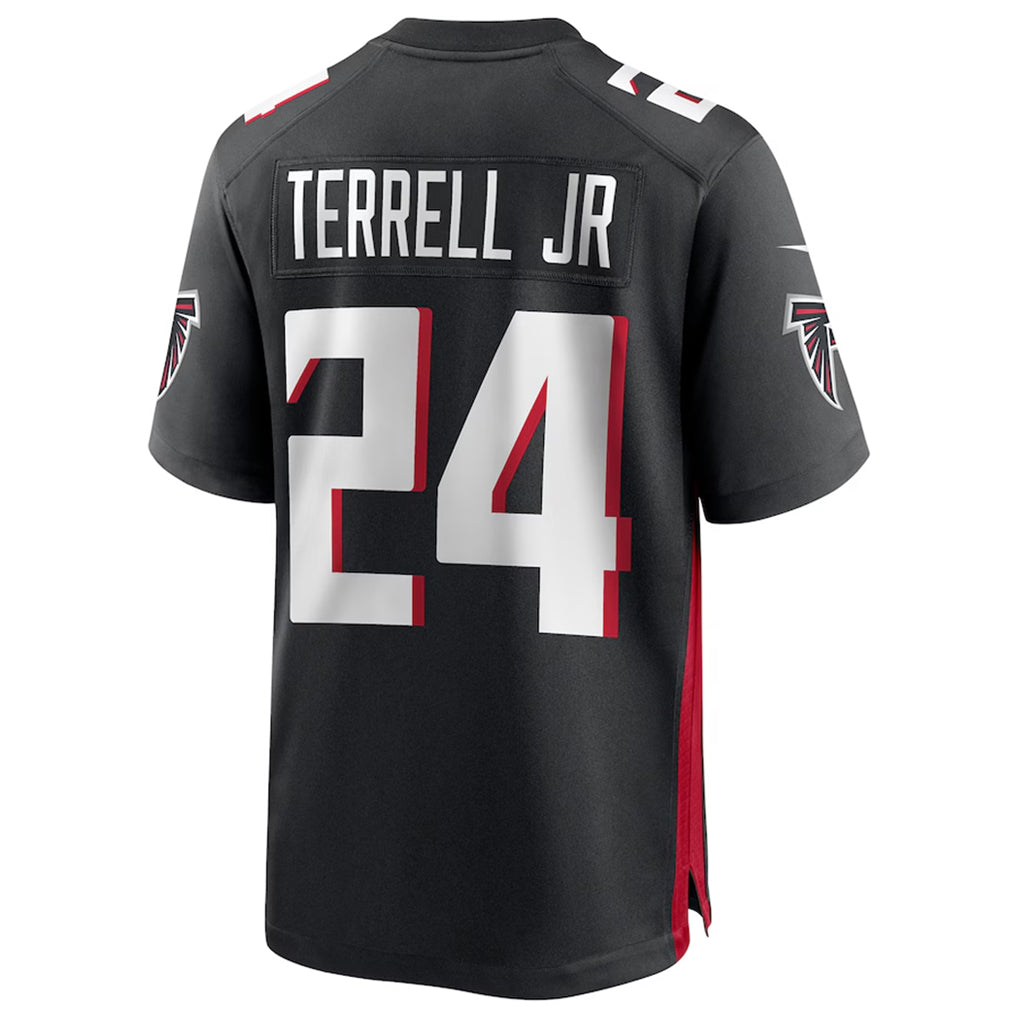 CAdoa A.Falcons #24 A.J. Terrell Jr. Player Black Home Game Stitched Jerseys