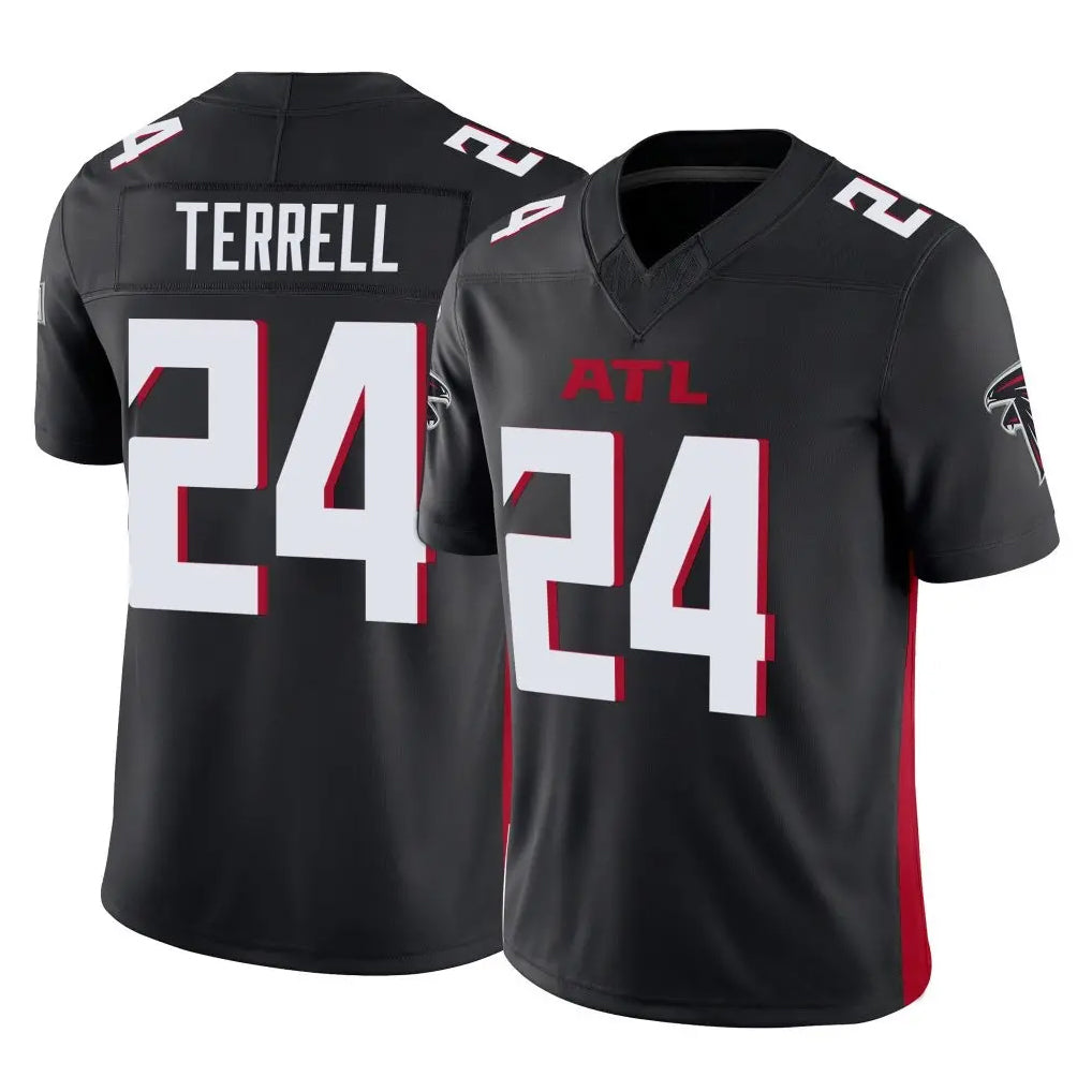 CAdoa A.Falcons #24 A.J. Terrell Jr. Player Black Vapor F.U.S.E. Limited Stitched Jerseys