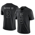 CAdoa A.Falcons #3 Jessie Bates III Player Black RFLCTV Limited Stitched Jerseys