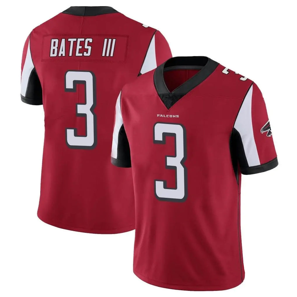 CAdoa A.Falcons #3 Jessie Bates III Player Red Color Vapor Untouchable Limited Home Game Stitched Jerseys