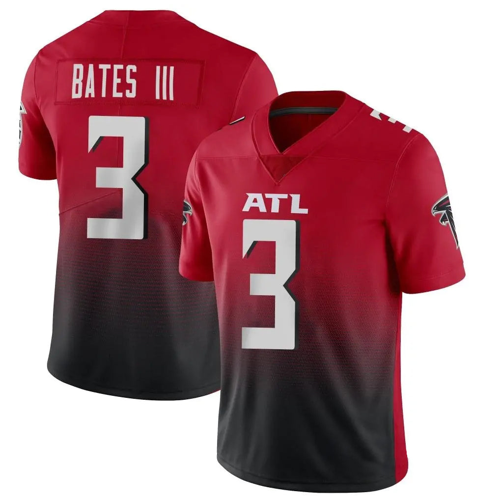 CAdoa A.Falcons #3 Jessie Bates III Player Red Vapor Untouchable Limited Home Game Stitched Jerseys