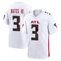 CAdoa A.Falcons #3 Jessie Bates III Player White Home Game Stitched Jerseys