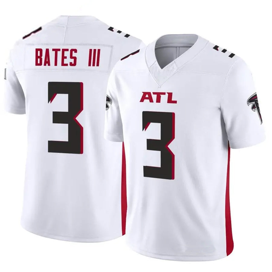 CAdoa A.Falcons #3 Jessie Bates III Player White Vapor F.U.S.E. Limited Stitched Jerseys