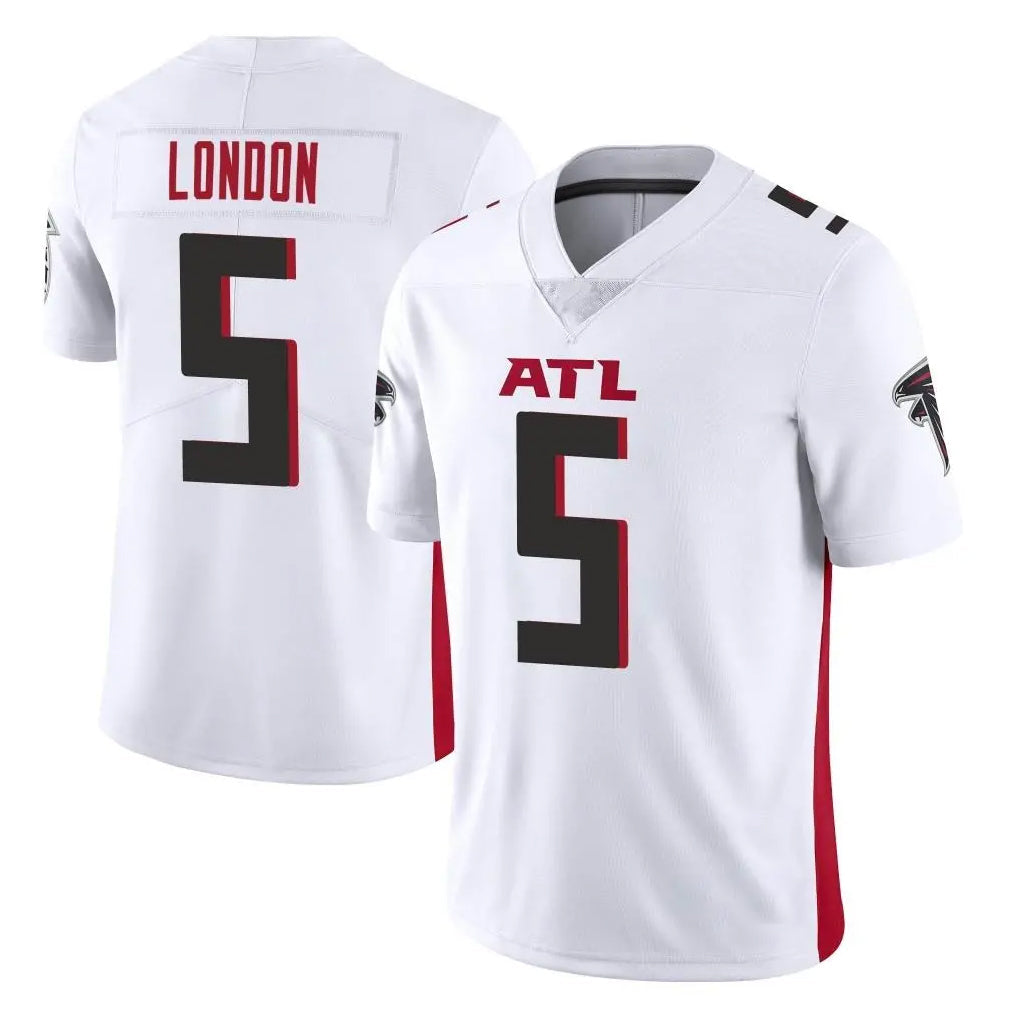 CAdoa A.Falcons #5 Drake London Player White Vapor Untouchable Limited Home Game Stitched Jerseys