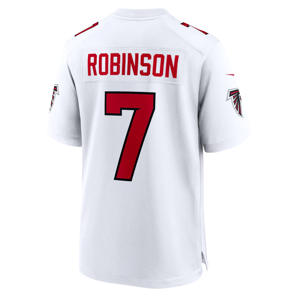 CAdoa A.Falcons #7 Bijan Robinson White Game Stitched Jerseys