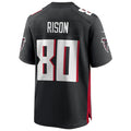 CAdoa A.Falcons #80 Andre Rison Player Black Home Game Stitched Jerseys
