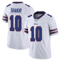 CAdoa B.Bills #10 Khalil Shakir Player White Vapor Untouchable Limited Stitched Jerseys