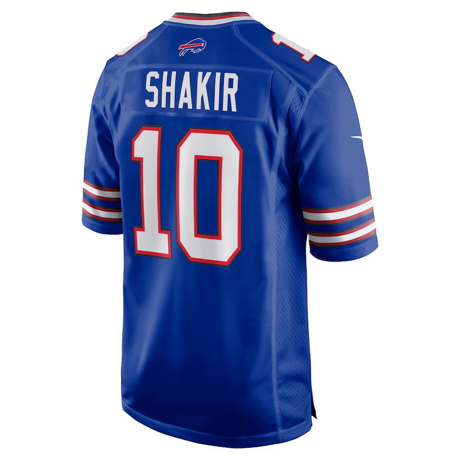 CAdoa B.Bills #10 Khalil Shakir Player Royal Game  Stitched Jerseys