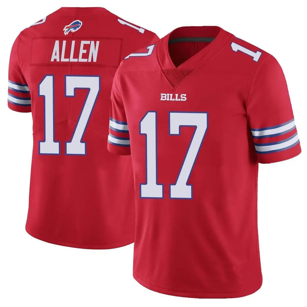 CAdoa B.Bills #17 Josh Allen Player Red Vapor Untouchable Limited Home Game Stitched Jerseys