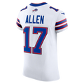 CAdoa B.Bills #17 Josh Allen White Vapor F.U.S.E. Elite Stitched Jerseys
