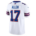 CAdoa B.Bills #17 Josh Allen Player White Vapor F.U.S.E. Limited Stitched Jerseys
