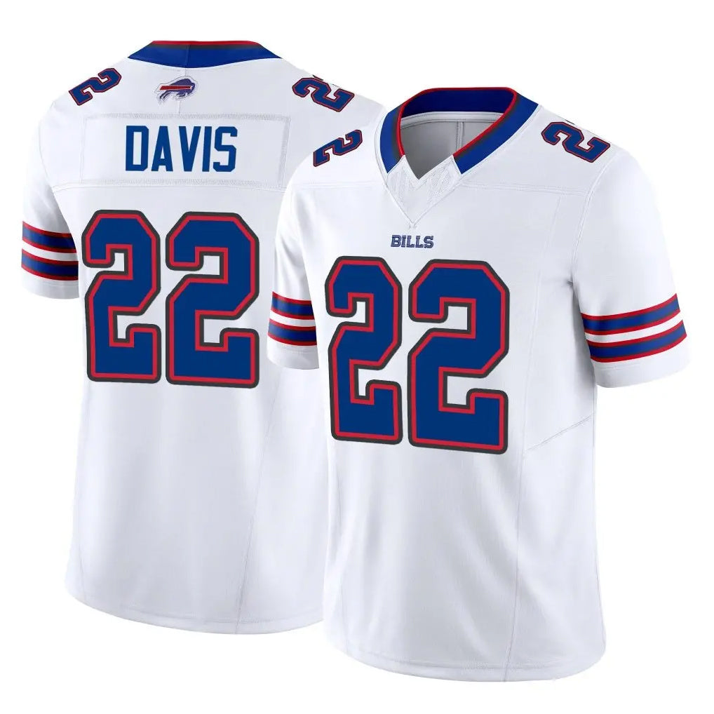 CAdoa B.Bills #22 Ray Davis Player White Vapor F.U.S.E. Limited Stitched Jerseys