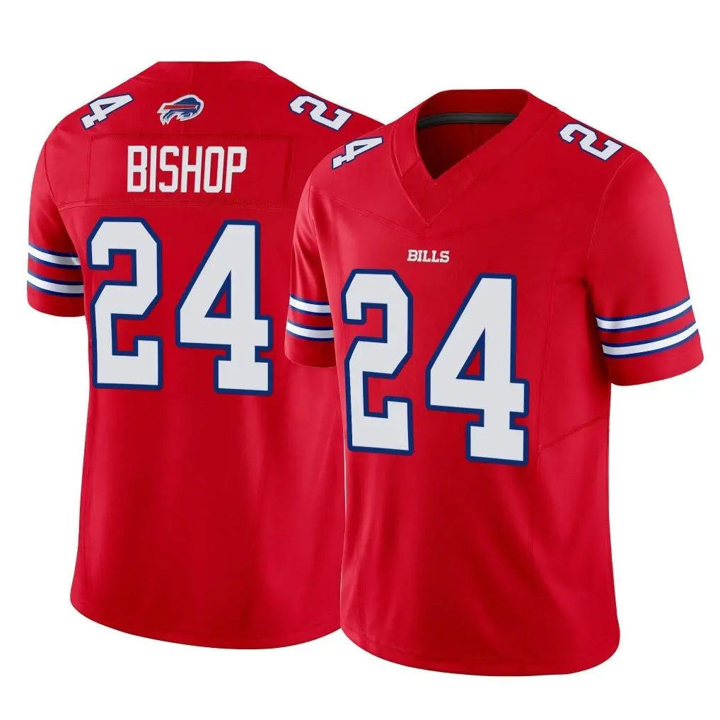 CAdoa B.Bills #24 Cole Bishop Player Red Vapor F.U.S.E. Limited Stitched Jerseys