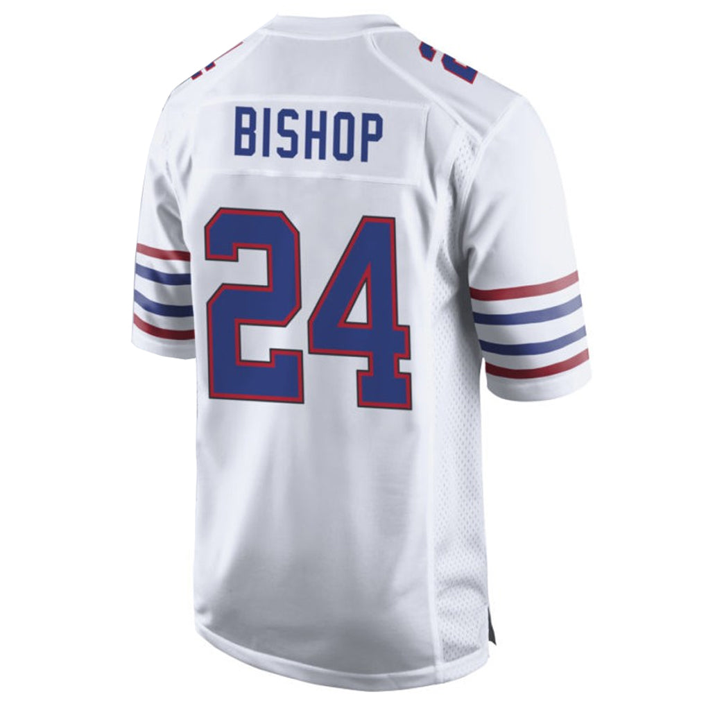 CAdoa B.Bills #24 Cole Bishop Player White Alternate Limited Home Game Stitched Jerseys