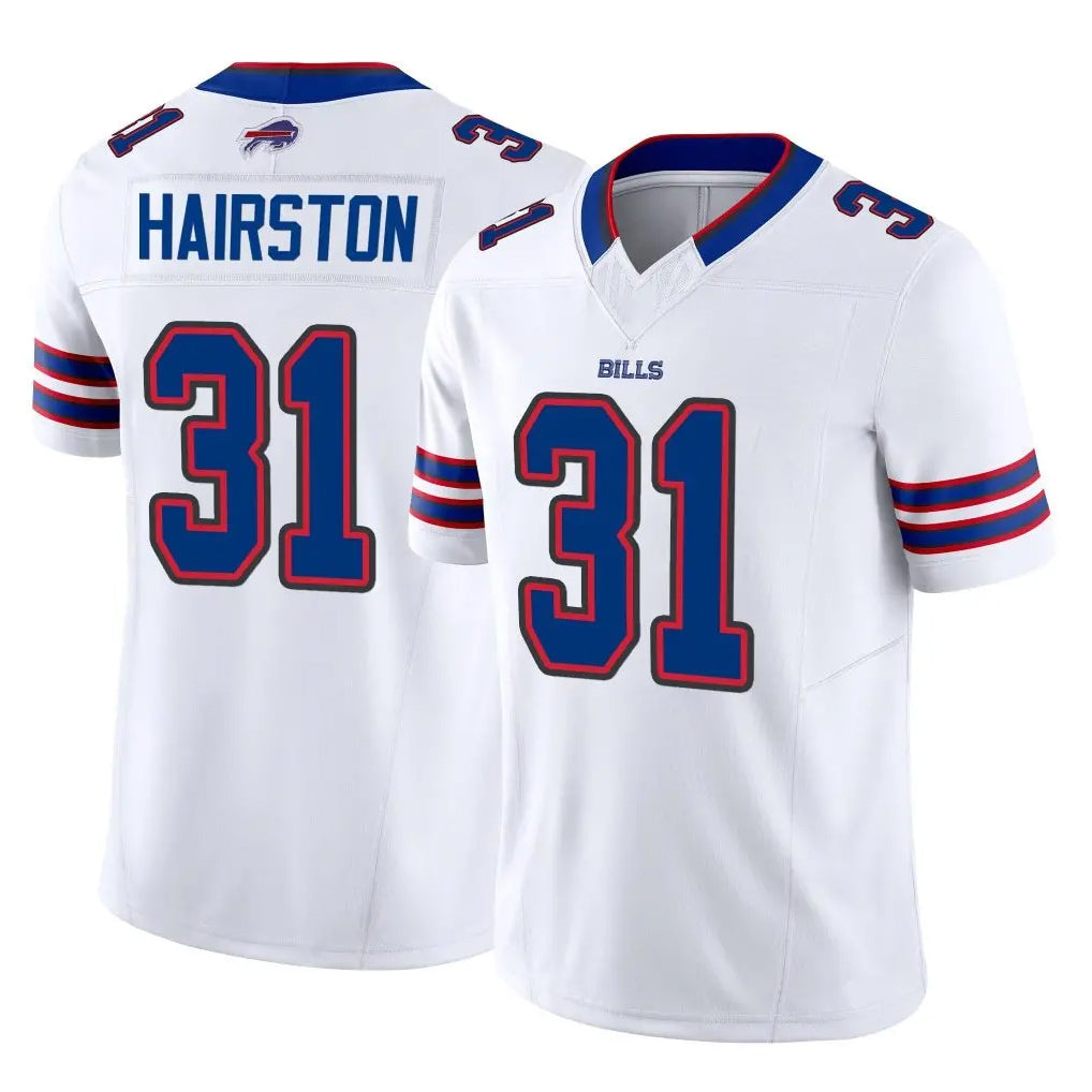 CAdoa B.Bills #31 Maxwell Hairston Player White Vapor F.U.S.E. Limited Home Game Stitched Jerseys