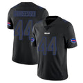 CAdoa B.Bills #44 Joe Andreessen Player Black Impact Limited Home Game Stitched Jerseys