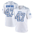 CAdoa B.Bills #47 Christian Benford Player White Rivalries Collection Limited Stitched Jerseys