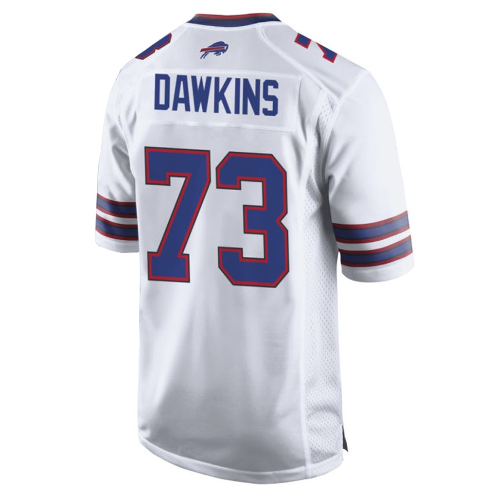 CAdoa B.Bills #73 Dion Dawkins Player White Home Game Stitched Jerseys