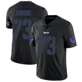 CAdoa B.Bills #73 Dion Dawkins Player Black Limited Stitched Jerseys