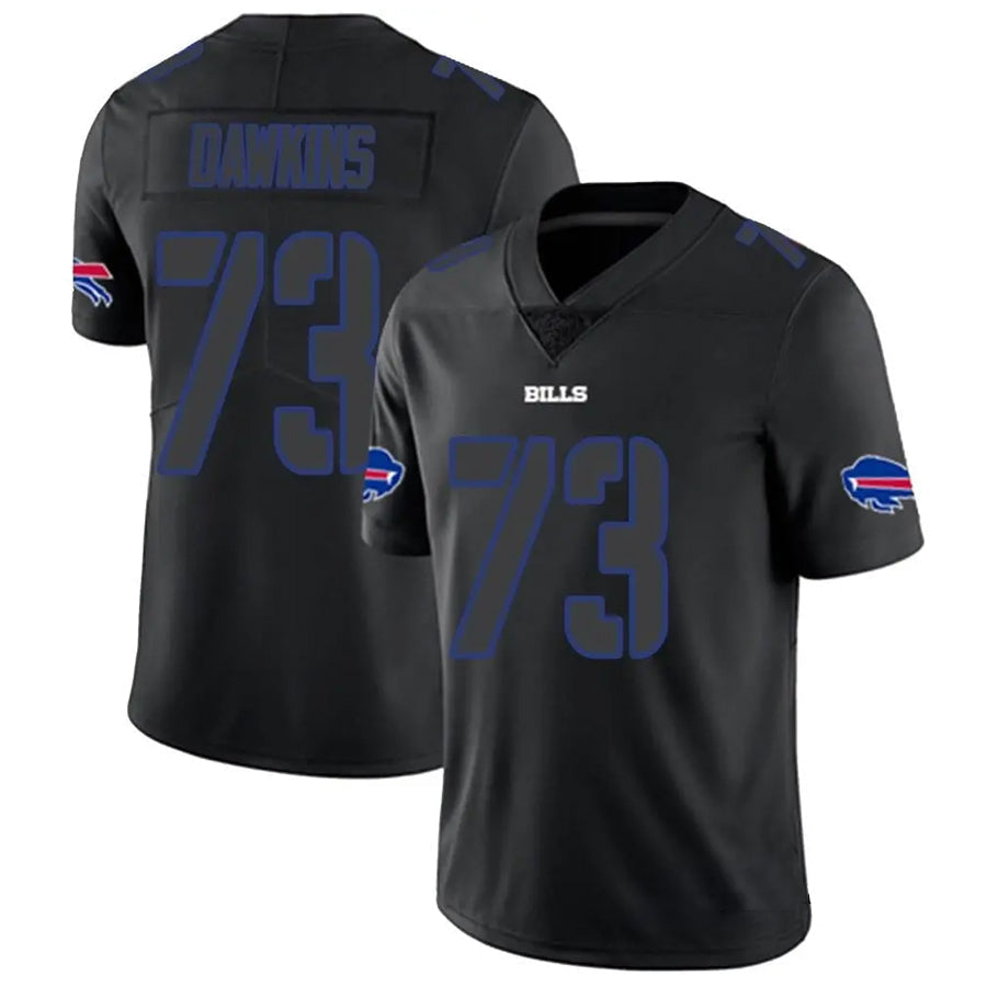 CAdoa B.Bills #73 Dion Dawkins Player Black Limited Stitched Jerseys
