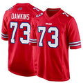CAdoa B.Bills #73 Dion Dawkins Player Red Home Game Stitched Jerseys
