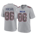 CAdoa B.Bills #86 Dalton Kincaid Player Gray Fashion Home Game Stitched Jerseys