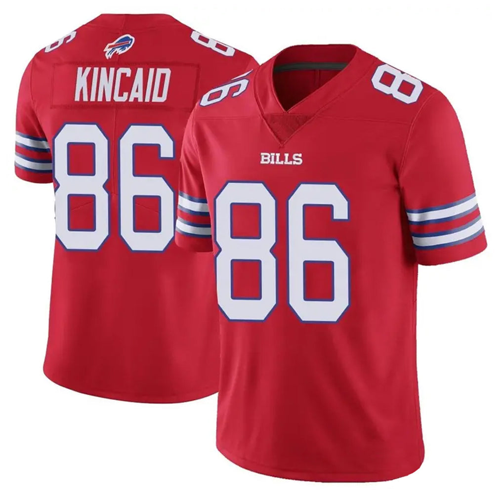 CAdoa B.Bills #86 Dalton Kincaid Player Red Vapor Untouchable Limited Stitched Jerseys