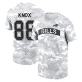 CAdoa B.Bills #88 Dawson Knox Player Arctic Camo Salute to Service T-Shirt Hoodies Stitched Jerseys