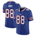 CAdoa B.Bills #88 Dawson Knox Player Royal Vapor Untouchable Limited Stitched Jerseys