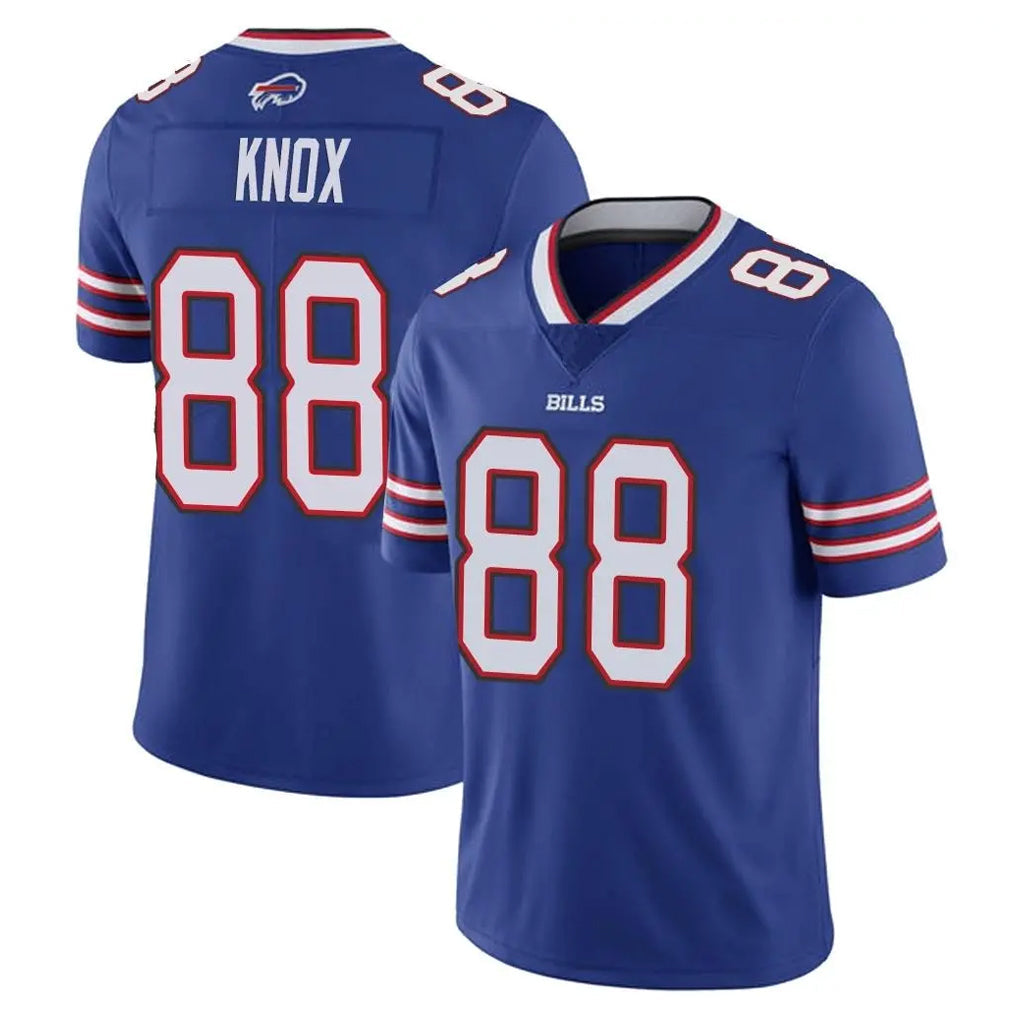 CAdoa B.Bills #88 Dawson Knox Player Royal Vapor Untouchable Limited Stitched Jerseys
