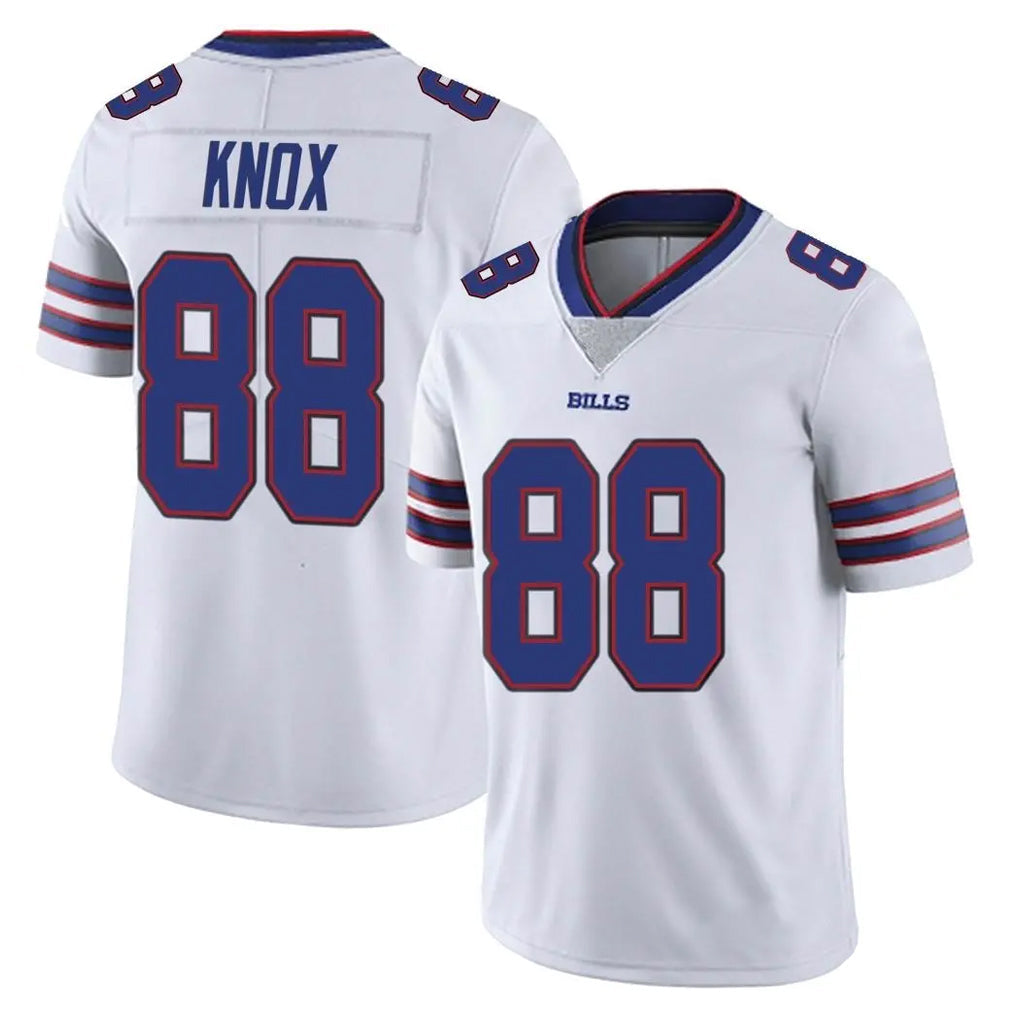 CAdoa B.Bills #88 Dawson Knox Player White Vapor Untouchable Limited Stitched Jerseys