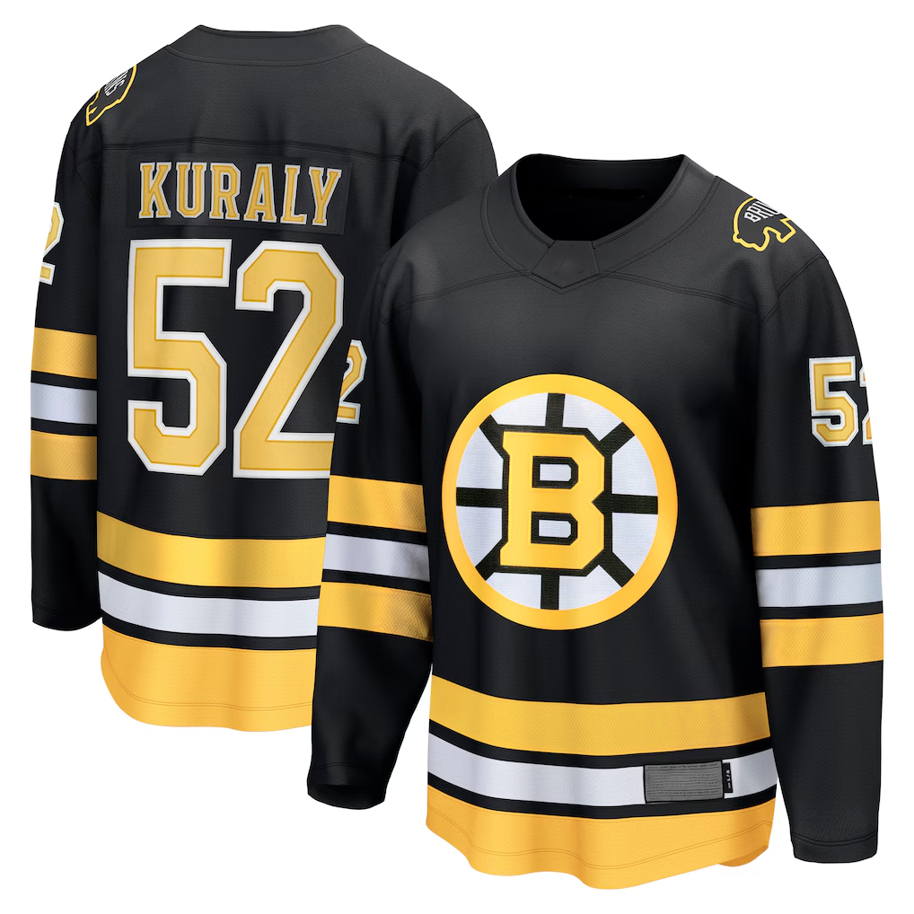 CAdoa B.Bruins #52 Sean Kuraly Black Home Breakaway Player Stitched Jerseys
