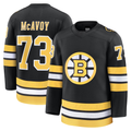 CAdoa B.Bruins #73 Charlie McAvoy Black Home Premium Player Stitched Jerseys