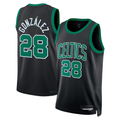 CAdoa B.Celtics #28 Hugo Gonz¨¢lez Black Swingman Jerseys - Statement Edition