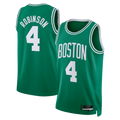 CAdoa B.Celtics #4 Mitchell Robinson Kelly Green Swingman Jerseys - Icon Edition