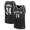 CAdoa B.Nets #24 Cam Thomas Black Fast Break Replica Jerseys - Icon Edition