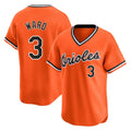 CAdoa B.Orioles #3 Taylor Ward Player Orange T-shirt Limited Home Game Stitched Jerseys