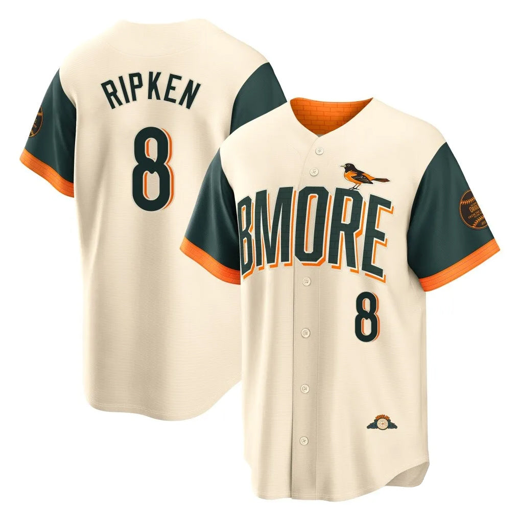 CAdoa B.Orioles #8 Cal Ripken Player Cream 2026 City Connect Home Game Stitched Jerseys