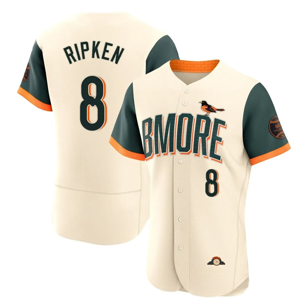CAdoa B.Orioles #8 Cal Ripken Player Cream 2026 City Connect Limited Elite Home Game Stitched Jerseys