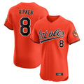 CAdoa B.Orioles #8 Cal Ripken Player Orange Limited Elite Home Game Stitched Jerseys