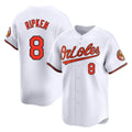 CAdoa B.Orioles #8 Cal Ripken Player White Limited Home Game Stitched Jerseys