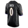 CAdoa B.Ravens #0 Roquan Smith Player Black Alternate Home Game Stitched Jerseys