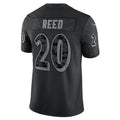 CAdoa B.Ravens #20 Ed Reed Player Black RFLCTV Limited Stitched Jerseys