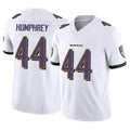 CAdoa B.Ravens #44 Marlon Humphrey Player White Vapor F.U.S.E. Limited Home Game Stitched Jerseys