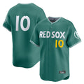 CAdoa B.Red Sox #10 Trevor Story Player Green City Connect Limited Home Game Stitched Jerseys