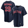 CAdoa B.Red Sox #19 Roman Anthony Player Navy Home Game Stitched Jerseys