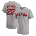 CAdoa B.Red Sox #22 Garrett Whitlock Player Gray Road Limited Elite Home Game Stitched Jerseys