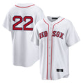 CAdoa B.Red Sox #22 Garrett Whitlock Player White Home Game Stitched Jerseys